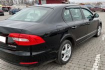 Skoda Superb 2009–2015 Deflektorji oken SD (4 kosi, HIC) fotografija 3