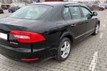 Skoda Superb 2009–2015 Deflektorji oken SD (4 kosi, HIC) fotografija 5
