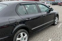 Skoda Superb 2009–2015 Deflektorji oken SD (4 kosi, HIC) fotografija 1