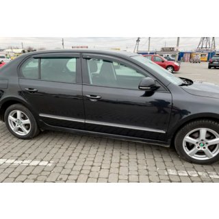Deflektorji oken SD (4 kosi, HIC) Skoda Superb 2009–2015 fotografija 4