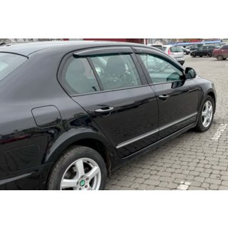Deflektorji oken SD (4 kosi, HIC) Skoda Superb 2009–2015 fotografija 1