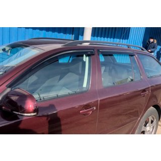 Vetrni deflektorji oken WG (4 kos, HIC) Skoda Superb 2009–2015 fotografija 1