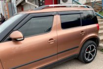 Skoda Yeti 2009–2017 Deflektorji oken (4 kosi, HIC) fotografija 1