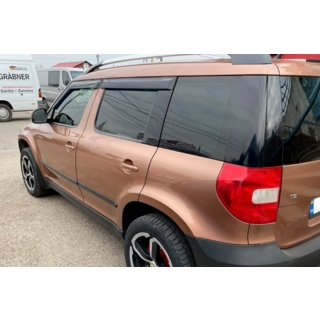 Deflektorji oken (4 kosi, HIC) Skoda Yeti 2009–2017 fotografija 2
