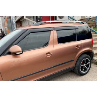 Deflektorji oken (4 kosi, HIC) Skoda Yeti 2009–2017 fotografija 1