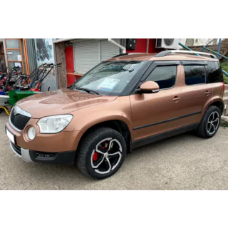 Deflektorji oken (4 kosi, HIC) Skoda Yeti 2009–2017 fotografija 4