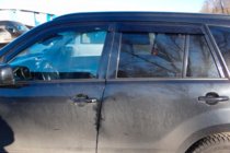 Suzuki Grand Vitara 2005–2017 Deflektorji oken (4 kosi, HIC) fotografija 13