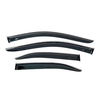 Vetrni deflektorji oken s kromiranim robom (EU, 4 kos, HIC) Toyota Camry 2006–2011 fotografija 2