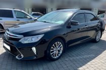 Toyota Camry 2011–2017 Vetrni deflektorji oken s kromirano letvico (2011-2017 EU / 2011-2014 USA, 4 kosi, HIC) fotografija 1