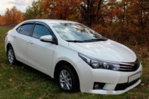 Toyota Corolla 2013–2019 Deflektorji oken (4 kosi, HIC) fotografija 5