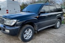 Toyota Land Cruiser 100 1998–2007 Deflektorji oken (4 kosi, HIC) fotografija 2