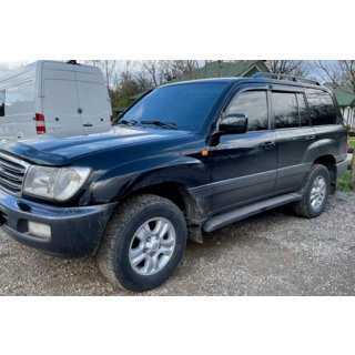 Deflektorji oken (4 kosi, HIC) Toyota Land Cruiser 100 1998–2007 fotografija 2