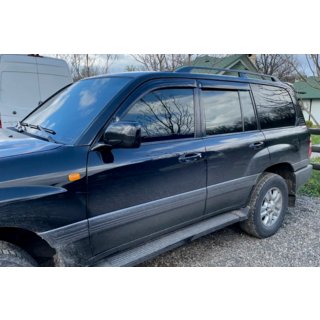 Deflektorji oken (4 kosi, HIC) Toyota Land Cruiser 100 1998–2007 fotografija 3