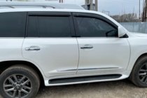 Toyota Land Cruiser 200 2007–2021 Vetrni deflektorji za okna 8 cm (4 kos, HIC) fotografija 6