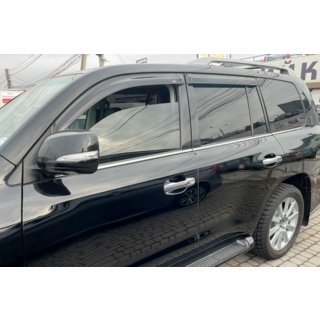 Vetrni deflektorji za okna 8 cm (4 kos, HIC) Toyota Land Cruiser 200 2007–2021 fotografija 1
