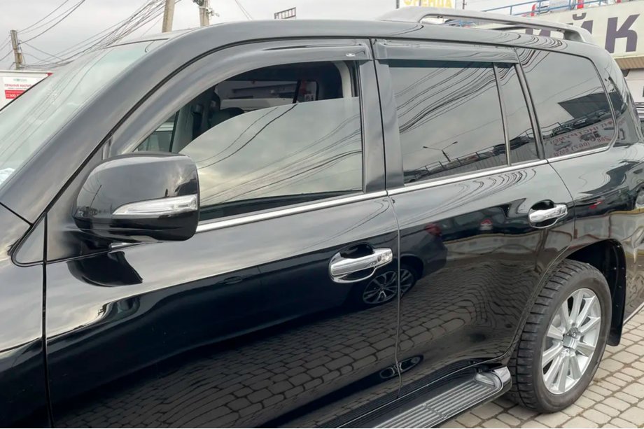Toyota Land Cruiser 200 2007–2021 Vetrni deflektorji za okna 8 cm (4 kos, HIC) Image