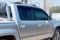 Volkswagen Amarok 2010–2022 Deflektorji oken (4 kosi, HIC) fotografija 1