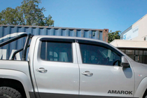 Volkswagen Amarok 2010–2022 Deflektorji oken (4 kosi, HIC) fotografija 3