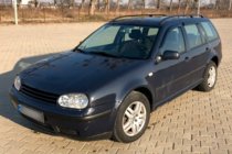Volkswagen Golf 4 1997–2006 Vetrni deflektorji za okna Variant (4 kosi, HIC) fotografija 14