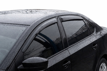 Volkswagen Polo 2010–2017 Deflektorji oken SD (4 kosi, HIC) fotografija 1