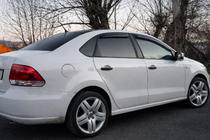Volkswagen Polo 2010–2017 Deflektorji oken SD (4 kosi, HIC) fotografija 2