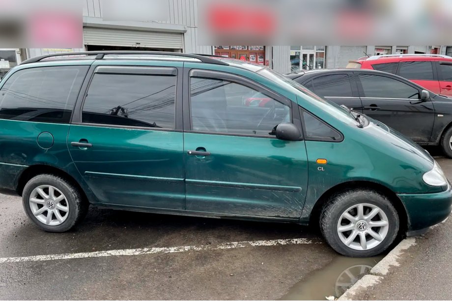 Volkswagen Sharan 1995–2010 Deflektorji oken (4 kosi, HIC) Image