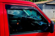 Volkswagen T4 Transporter 1990–2003 Vetrni deflektorji za okna (2 kosa, HIC) fotografija 2