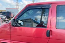 Volkswagen T4 Transporter 1990–2003 Vetrni deflektorji za okna (2 kosa, HIC) fotografija 8