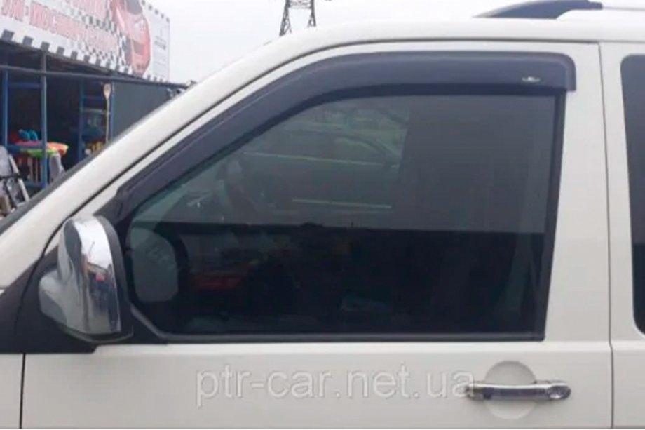 Volkswagen T5 Transporter 2003–2010 Vetrni deflektorji za okna (2 kosa, HIC) Fotografija 20