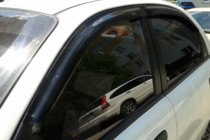 Daewoo Lanos 1998–2017 Deflektorji oken (4 kosi, HIC) fotografija 12