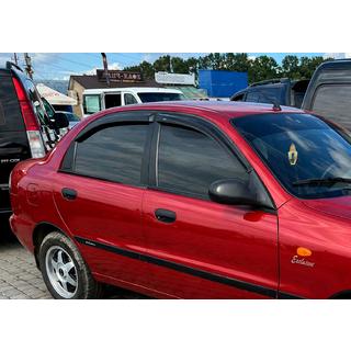 Deflektorji oken (4 kosi, HIC) Daewoo Lanos 1998–2017 fotografija 1