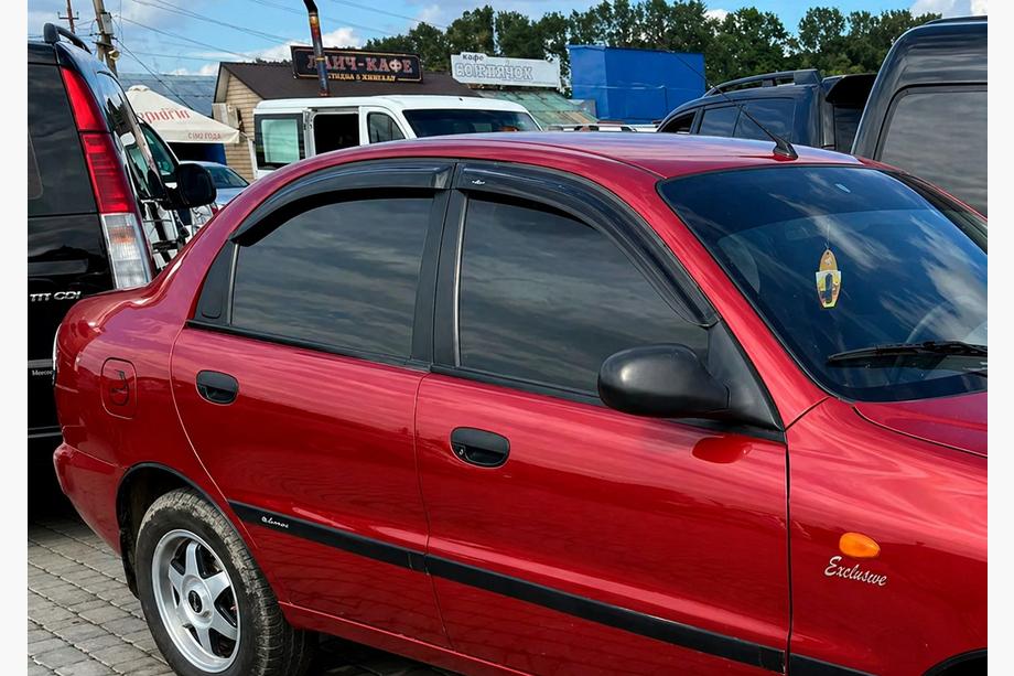 Daewoo Lanos 1998–2017 Deflektorji oken (4 kosi, HIC) Image