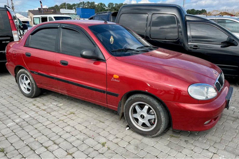 Chevrolet Lanos 1998–2017 Deflektorji oken (4 kosi, HIC) Image