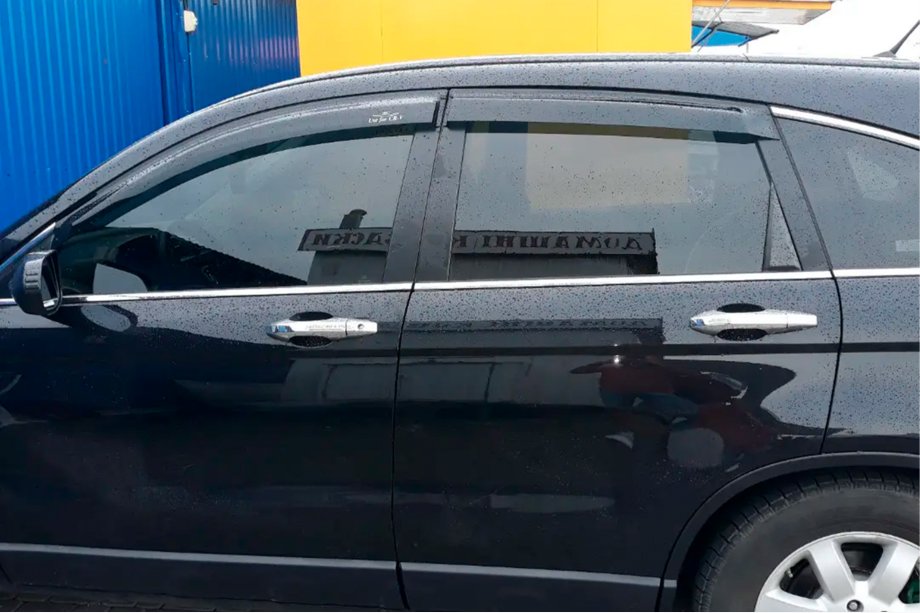 Honda CRV 2007–2011 Deflektorji oken (4 kosi, HIC) Fotografija 1