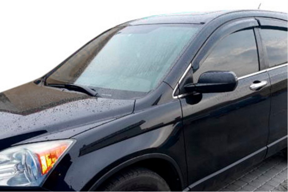 Honda CRV 2007–2011 Deflektorji oken (4 kosi, HIC) Fotografija 6