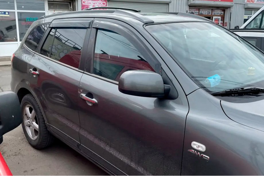 Hyundai Santa Fe 2 2006–2012 Deflektorji oken (4 kosi, HIC) Image