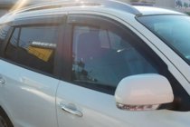 Hyundai Santa Fe 3 2012–2018 Deflektorji oken (4 kosi, HIC) fotografija 2