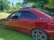 Mercedes razred C W203 2000–2007 Kromirane obloge kljuk vrat (4 kosi, nerjavno jeklo) OmsaLine - italijansko nerjavno jeklo fotografija 5