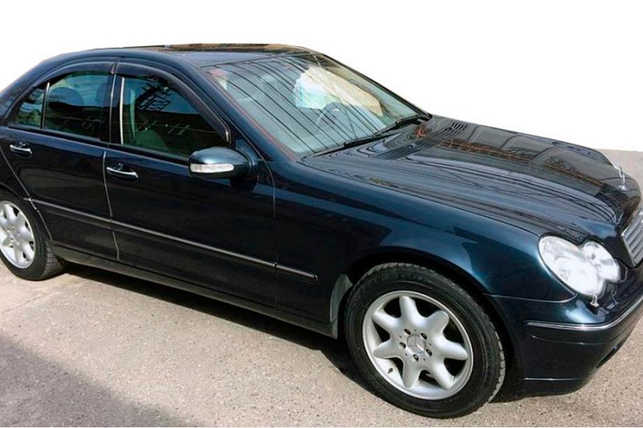 Mercedes razred C W203 2000–2007 Deflektorji oken SD (4 kosi, HIC) Image
