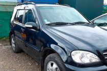Mercedes ML W163 1997–2005 Deflektorji oken (4 kosi, HIC) fotografija 3