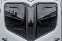 Mercedes Sprinter W906 2006–2018 Vstavljivi deflektorji za okna (2 kos, HIC) fotografija 11