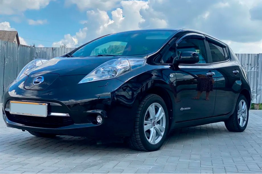 Nissan Leaf 2010–2017 Deflektorji oken (4 kosi, HIC) Image