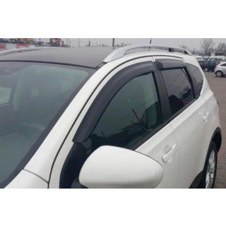 Deflektorji oken (4 kosi, HIC) Nissan Qashqai 2010–2014 fotografija 1