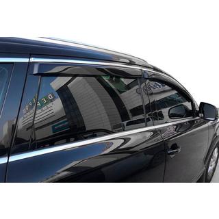Vetrni deflektorji oken s kromiranim robom SD (4 kosi, HIC) Skoda Superb 2009–2015