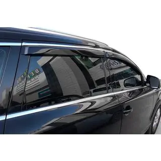 Vetrni deflektorji oken s kromiranim robom SD (4 kosi, HIC) Skoda Superb 2009–2015