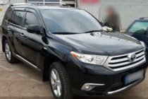 Toyota Highlander 2008–2013 Deflektorji oken (4 kosi, HIC) fotografija 6