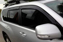 Toyota Land Cruiser Prado 150 2009–2023 Vetrni deflektorji za okna 8 cm (4 kos, HIC) fotografija 11