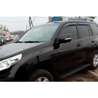 Vetrni deflektorji za okna 8 cm (4 kos, HIC) Toyota Land Cruiser Prado 150 2009–2023 fotografija 4
