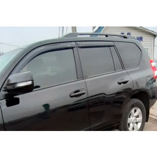 Vetrni deflektorji za okna 8 cm (4 kos, HIC) Toyota Land Cruiser Prado 150 2009–2023 fotografija 2