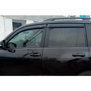 Vetrni deflektorji za okna 8 cm (4 kos, HIC) Toyota Land Cruiser Prado 150 2009–2023 fotografija 3